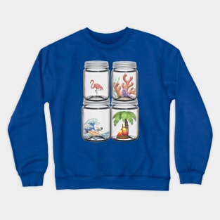 Canned Vacation Memories! Crewneck Sweatshirt